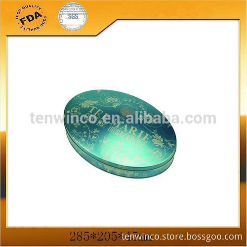 Wholesale ellipse Tin Boxes,Round Candy Tin Boxes,Cosmetic boxes Perfume bottle